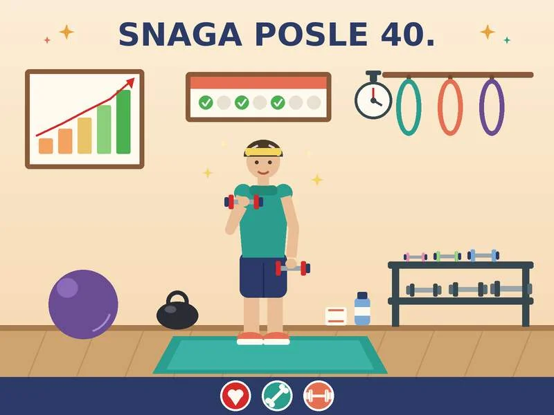 Trening snage posle 40. godine: zašto je važan i kako početi?
