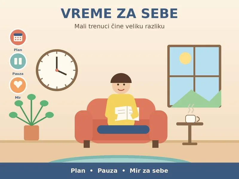Kako pronaći više vremena za sebe u svakodnevnom životu?
