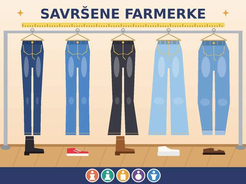 Kako izabrati farmerke koje najbolje odgovaraju građi i stilu?