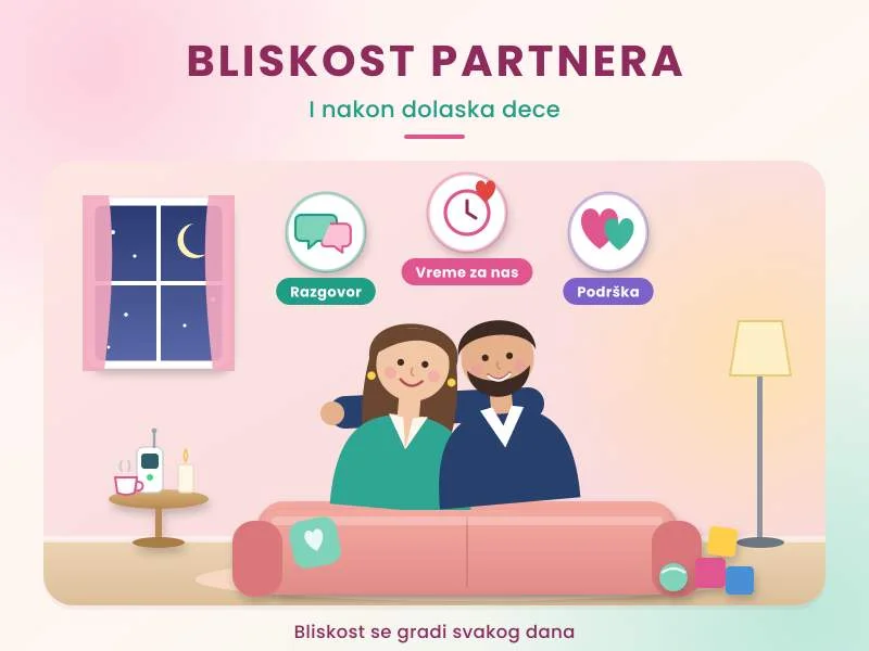 Kako sačuvati bliskost i dobar odnos partnera nakon dolaska dece?